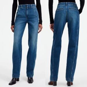 Madewell Tapered‎ Denim Trousers size 29 High Rise